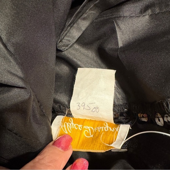 Vintage Alyce Designs Black & Gold Sequin Cocktail Dress | Size 6 (Fits Like 4) - Picture 9 of 11